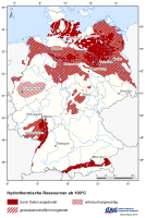 Resource map 100 °C